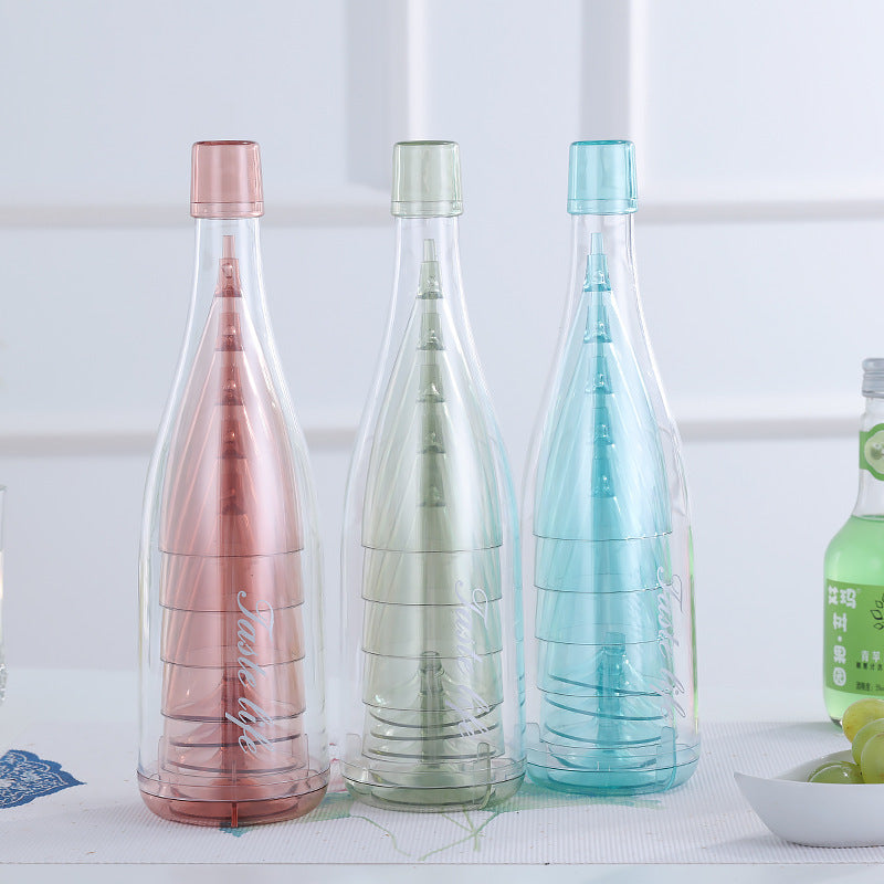 Clear Plastic Cocktail Glass Cup - High Temp Resistant Drinkware