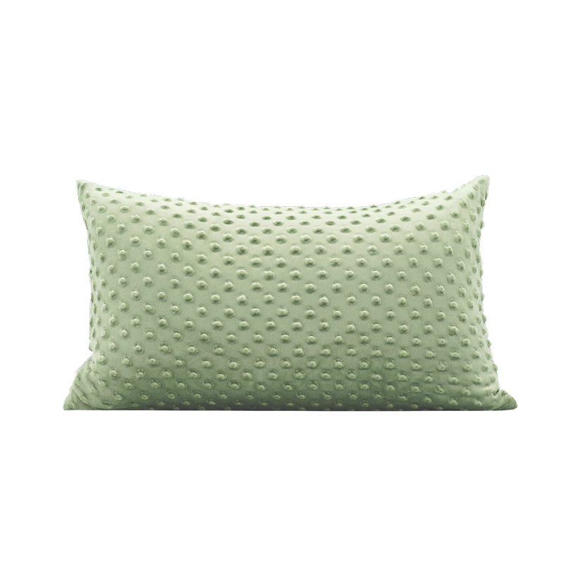 Green 3D Polka Dot Flannel Back Storage Bag - Home & Garden