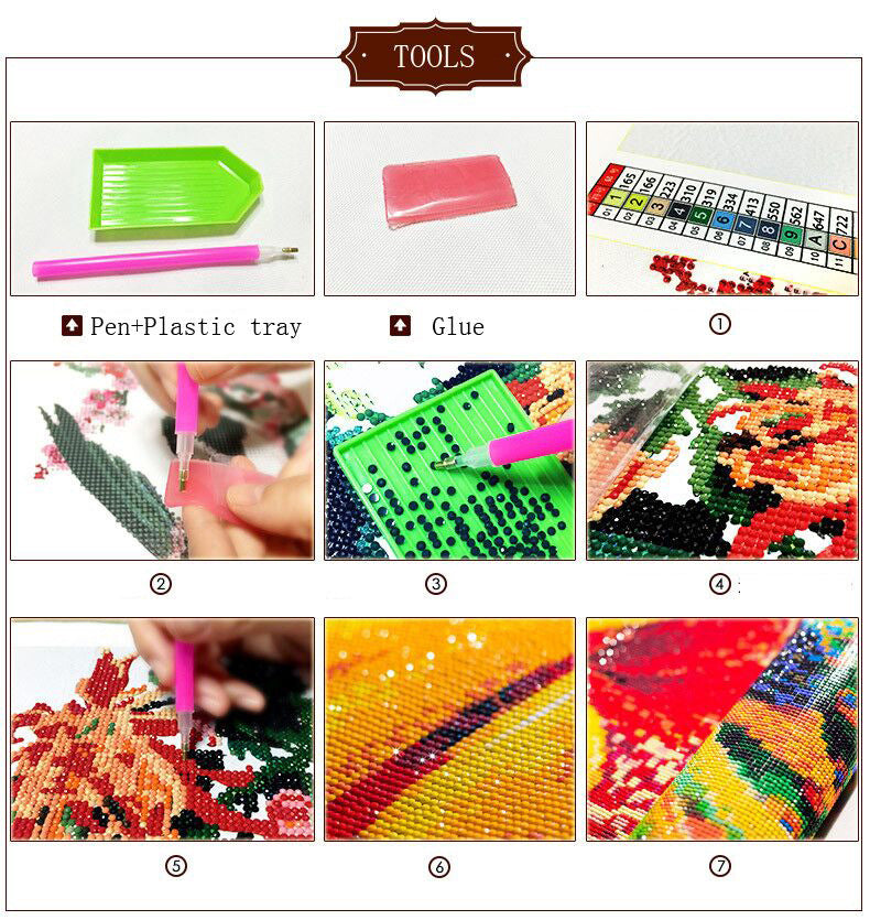 Diamond Painting Landscape Art Kit - Full Diamond Cross Stitch for Home Decor