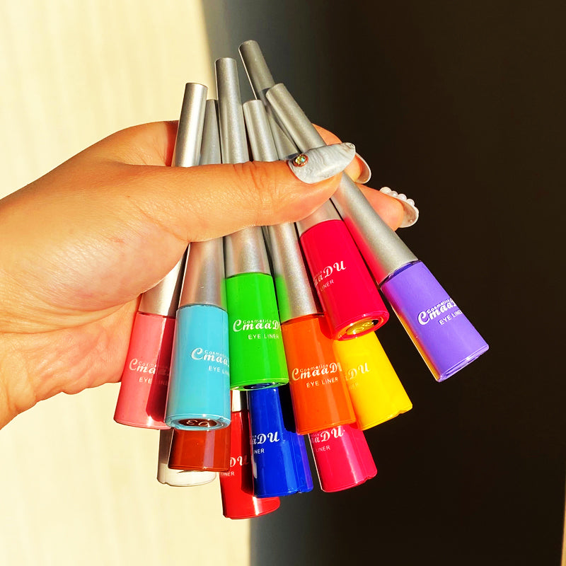 17 Color Liquid Eyeliner Set - Matte, Waterproof, Long-Lasting Eye Makeup