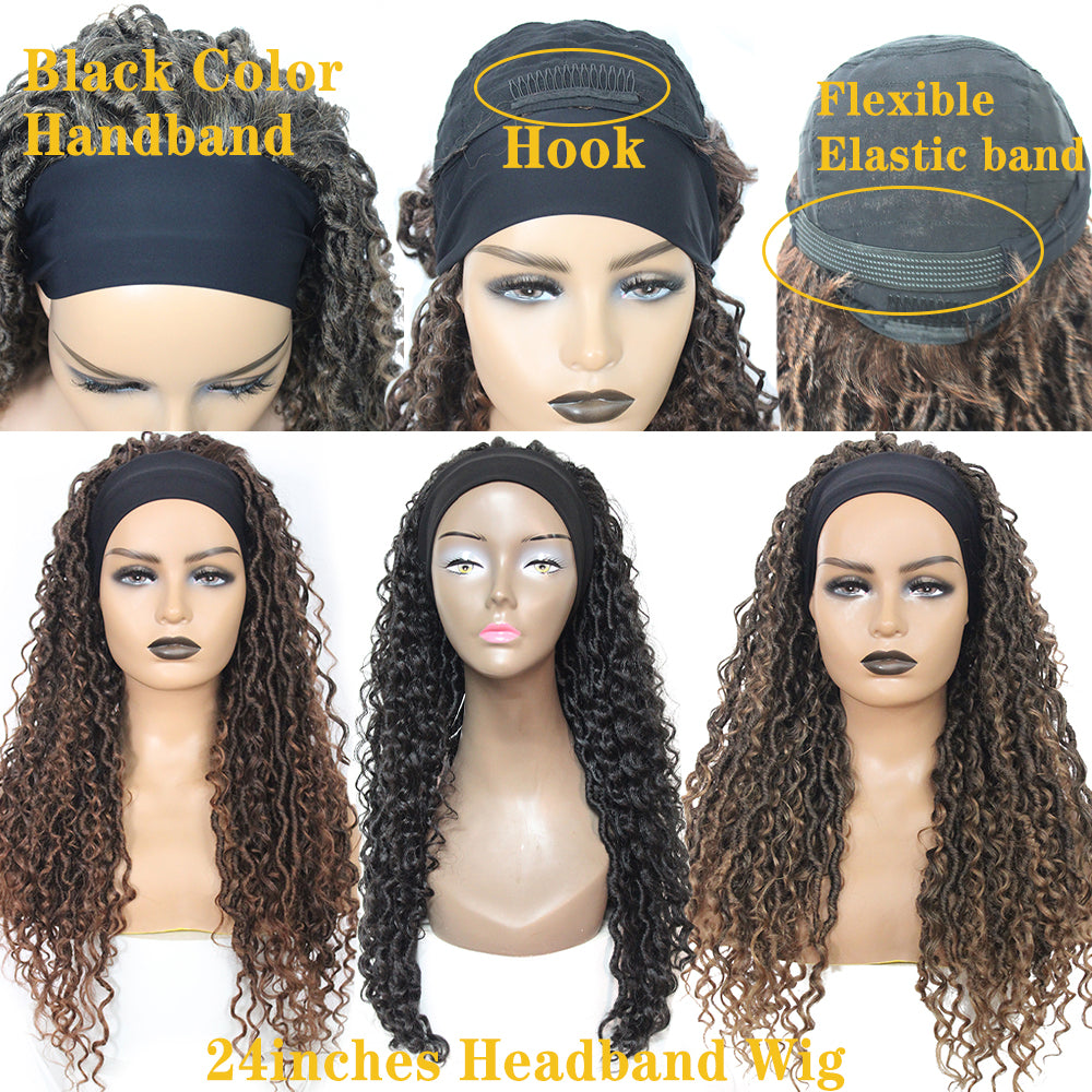 European & American Fashion Wigs for Women - Natural Human Hair, Black