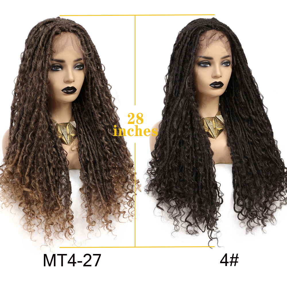 European & American Fashion Wigs for Women - Natural Human Hair, Black