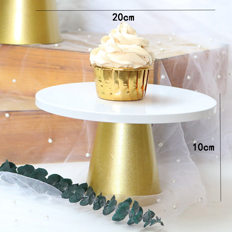 Wedding Cake Stand Display Counter with Multiple Styles - Nordic & Gold Options
