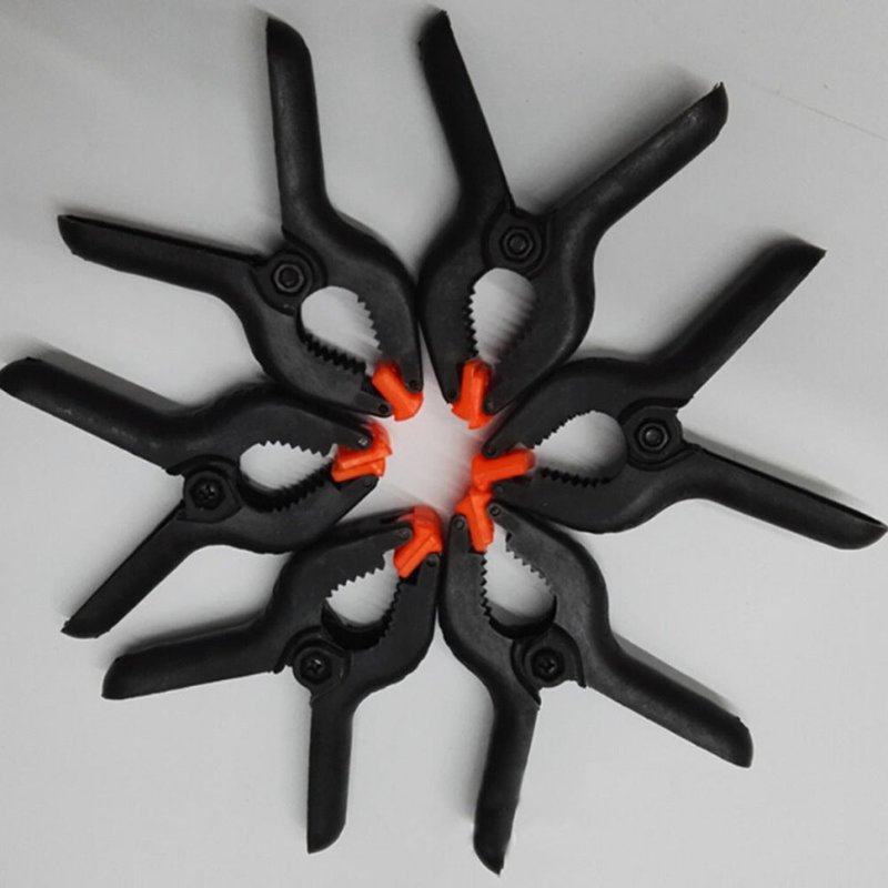 10pcs 2-Inch Plastic Spring Clamps for DIY Woodworking Projects
