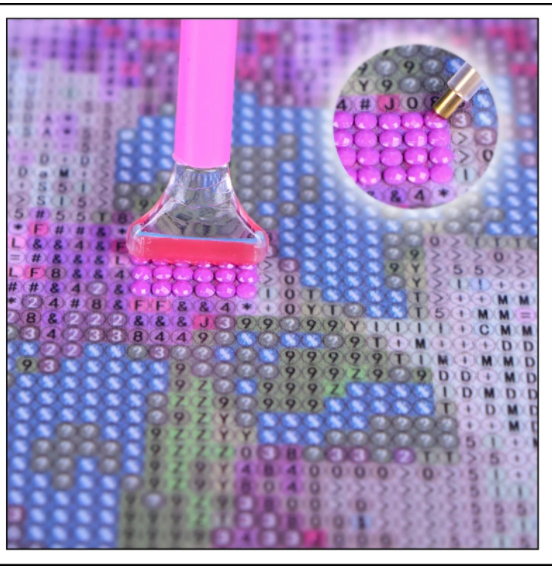 Diamond Mosaic Painting Kit - DIY 5D Cross Stitch Art & Craft Home Decor