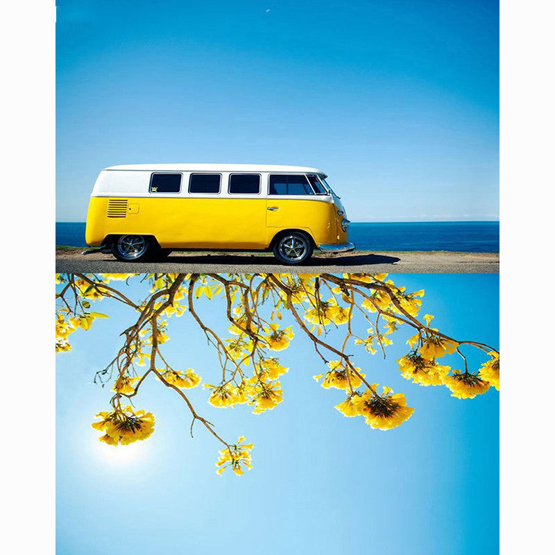 Diamond Painting Cross Stitch Kit for Cars Home & Garden European Style