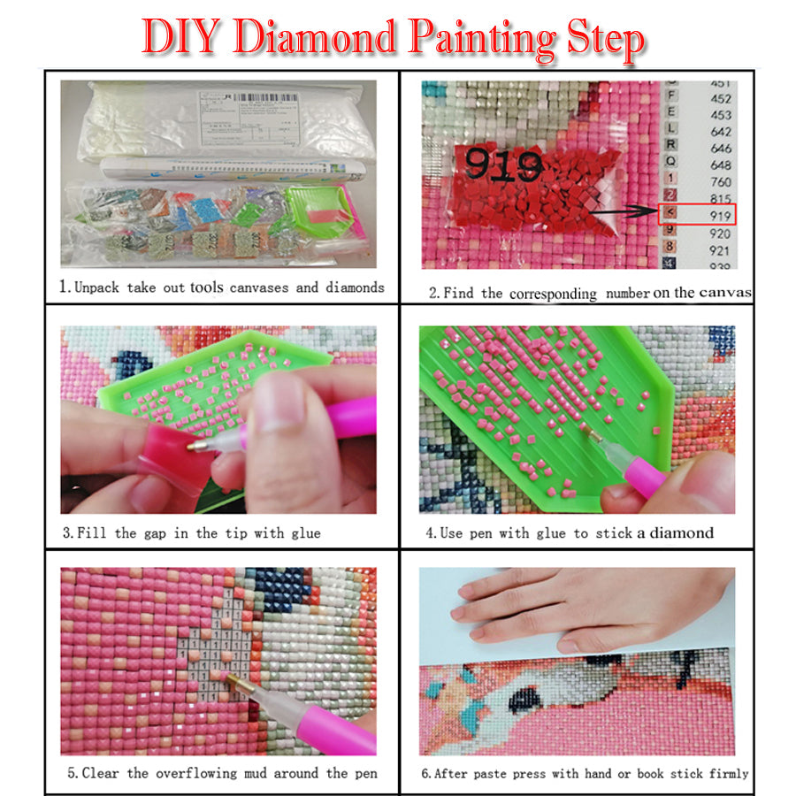 Mount Fuji Cherry Blossom Diamond Painting Kit Full 5D Embroidery Art