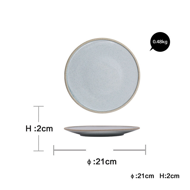 Dinner Plate & Bowl Set - Porcelain Flatware for Kitchen & Dining