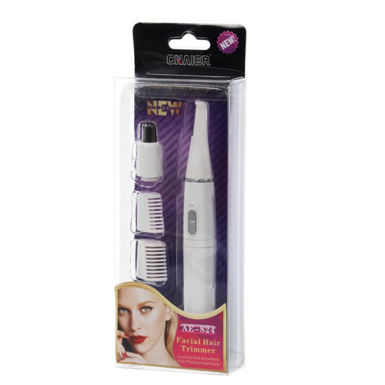 Nose Hair Trimmer - Electric Shaver, White