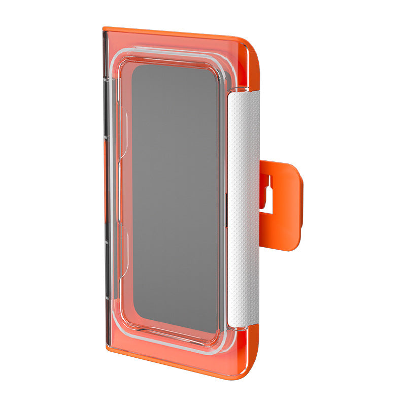 Bathroom Wall Phone Storage Rack Waterproof Sealed Phone Holder