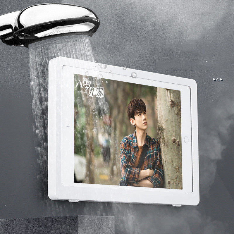 Bathroom Wall Phone Storage Rack Waterproof Sealed Phone Holder