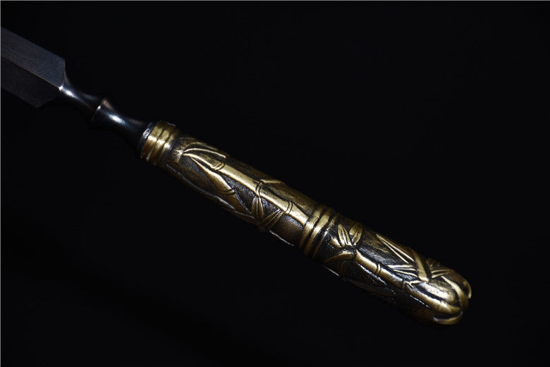 Longquan Tea Knife with Copper Handle - Kitchen & Garden Utensil