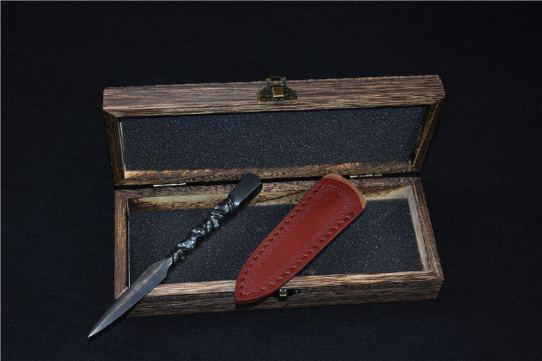 Longquan Tea Knife - Household Kitchen & Tea Accessories, Silver