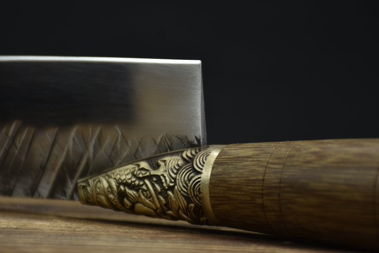 Boning Sashimi Knife - Kitchen Fish Fillet Knife with Rosewood Handle