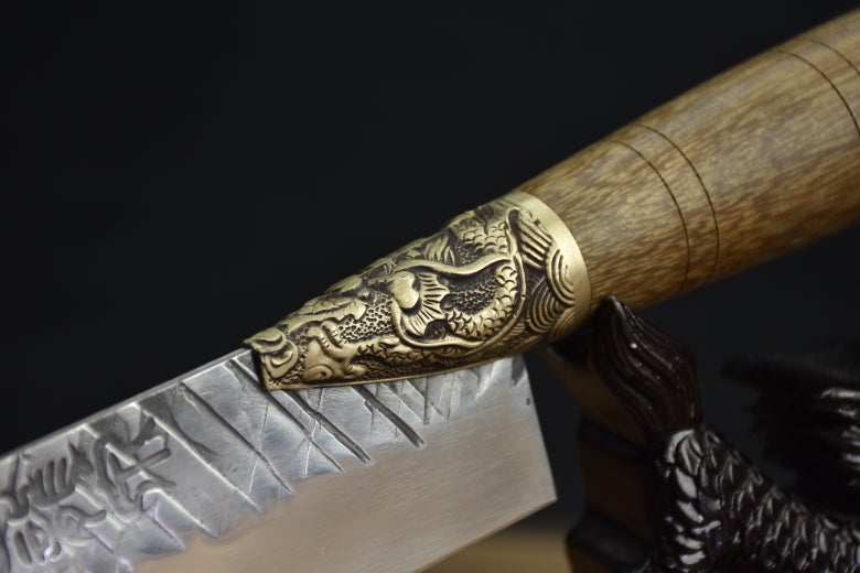 Boning Sashimi Knife - Kitchen Fish Fillet Knife with Rosewood Handle
