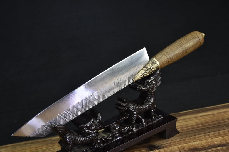 Boning Sashimi Knife - Kitchen Fish Fillet Knife with Rosewood Handle