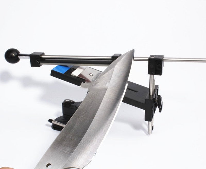 Second Generation Knife Sharpener with Whetstones - Fast Fixed Angle Tool