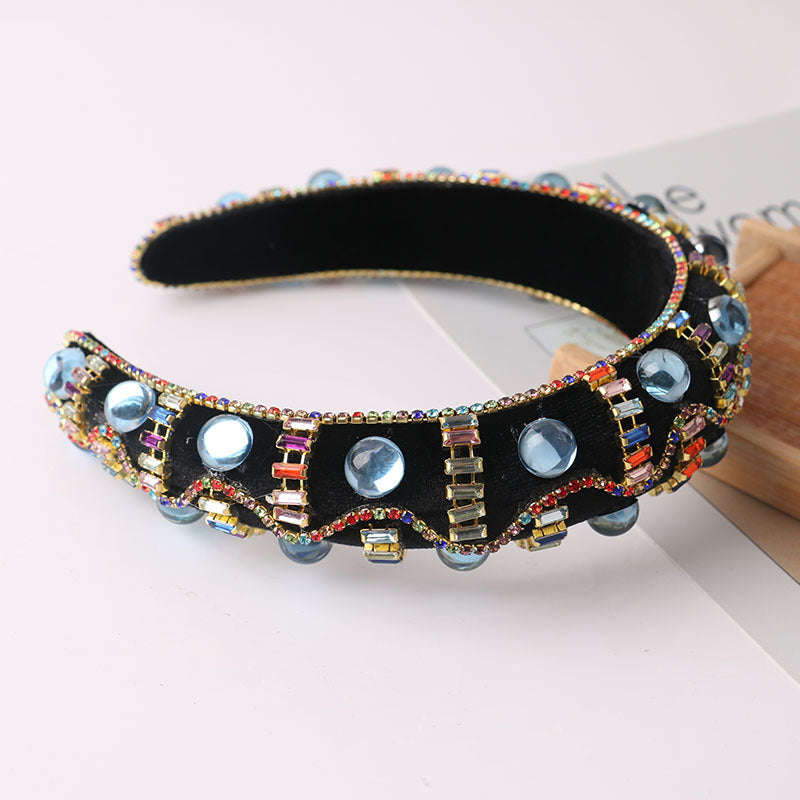 Baroque Rhinestone Hair Hoop Headband