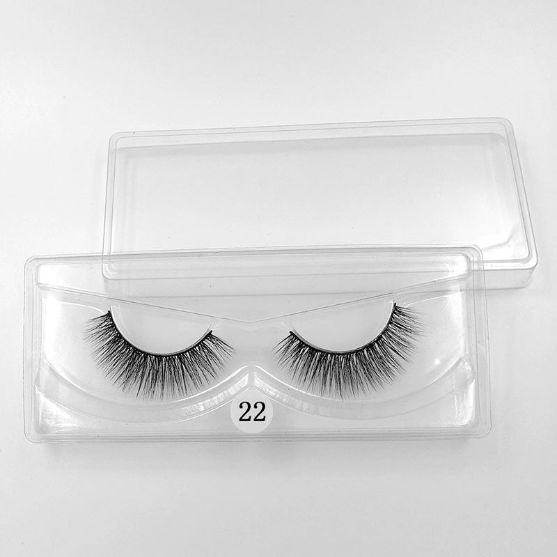 Multi-Layer 3D False Eyelashes Set Natural Volume Style - 1 Pair