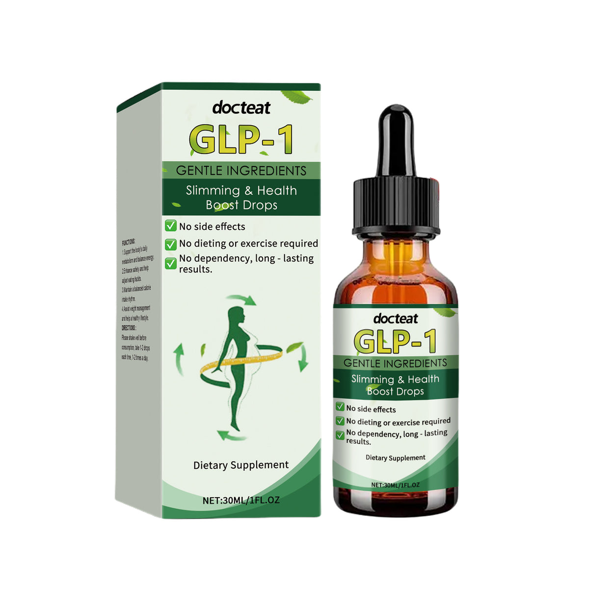 Herbal Extract Drops with Curcumin & Vitamin B1 - 30ml
