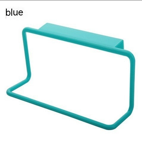 Removable Over-the-Door Hook Rack for Bathroom Storage - Nail-Free, Multi-Color