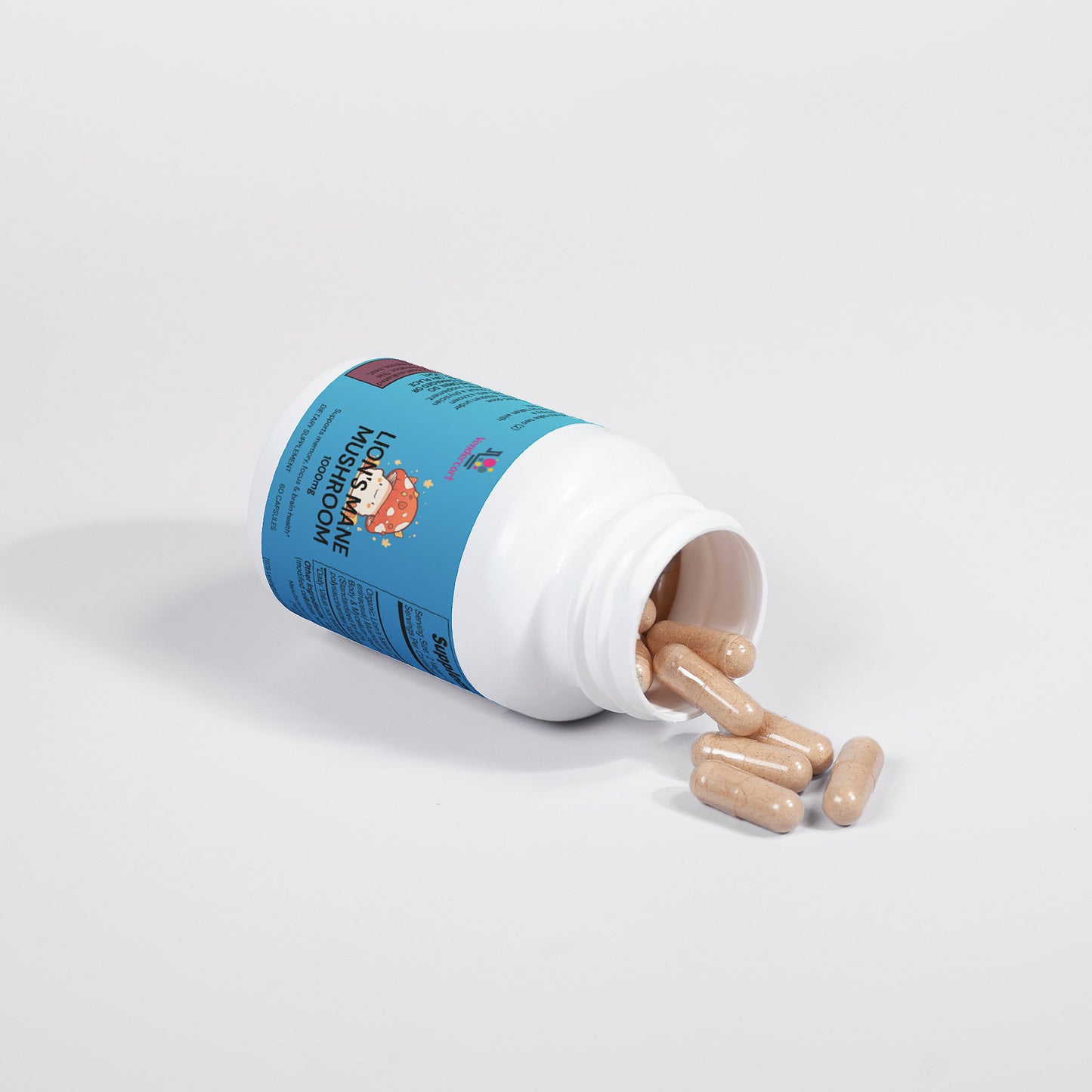 Lion's Mane Mushroom Supplement for Cognitive Focus and Energy Support