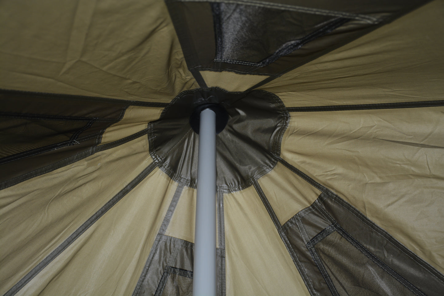 Spacious 9.8ft Oxford Bell Tent for Family Camping - Green