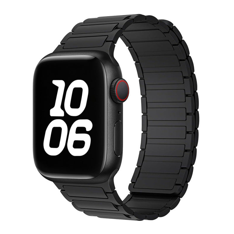 Magnetic Sports Silicone Watch Strap - Compatible with Apple Watch 38-49mm