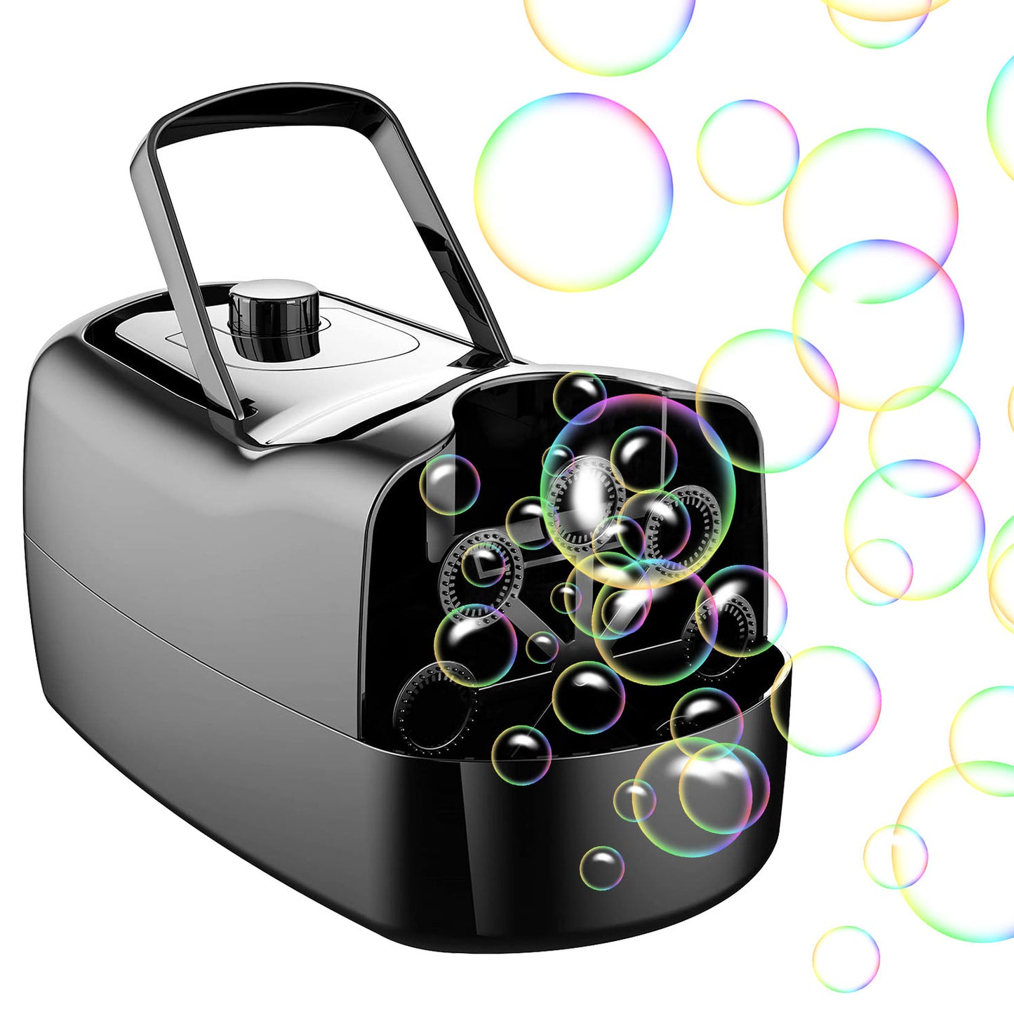 Automatic Bubble Maker - Portable Bubble Blower with 2 Speeds