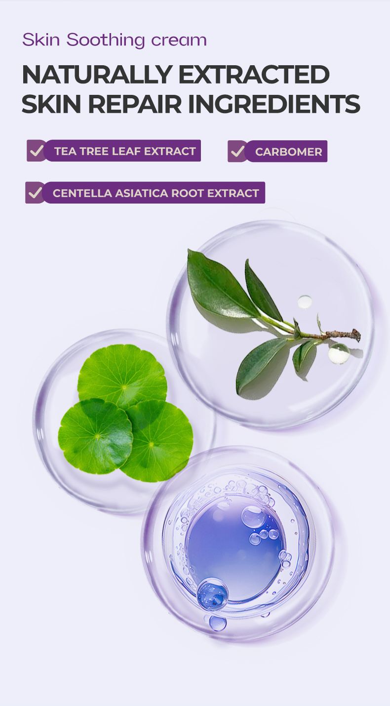 Nature Soothing Gel - Tea Tree & Cica Moisturizer for Face & Body
