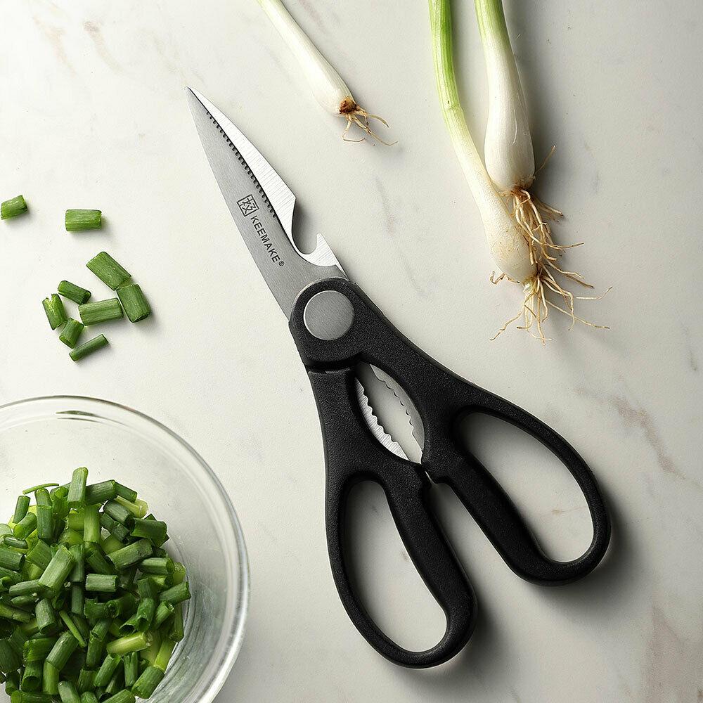 2-Piece Chef's Knife And Kitchen Shears Set Stainless Steel Slicing