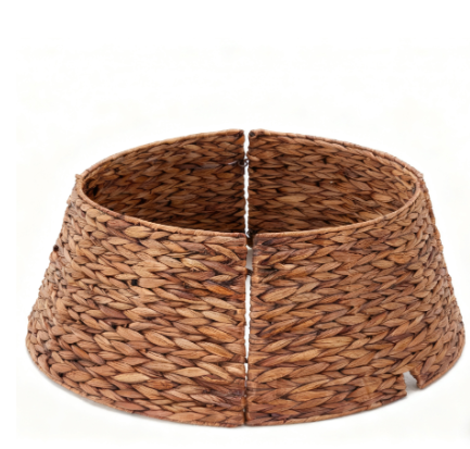 Rattan Christmas Tree Collars and Stand Base Covers - Multiple Sizes