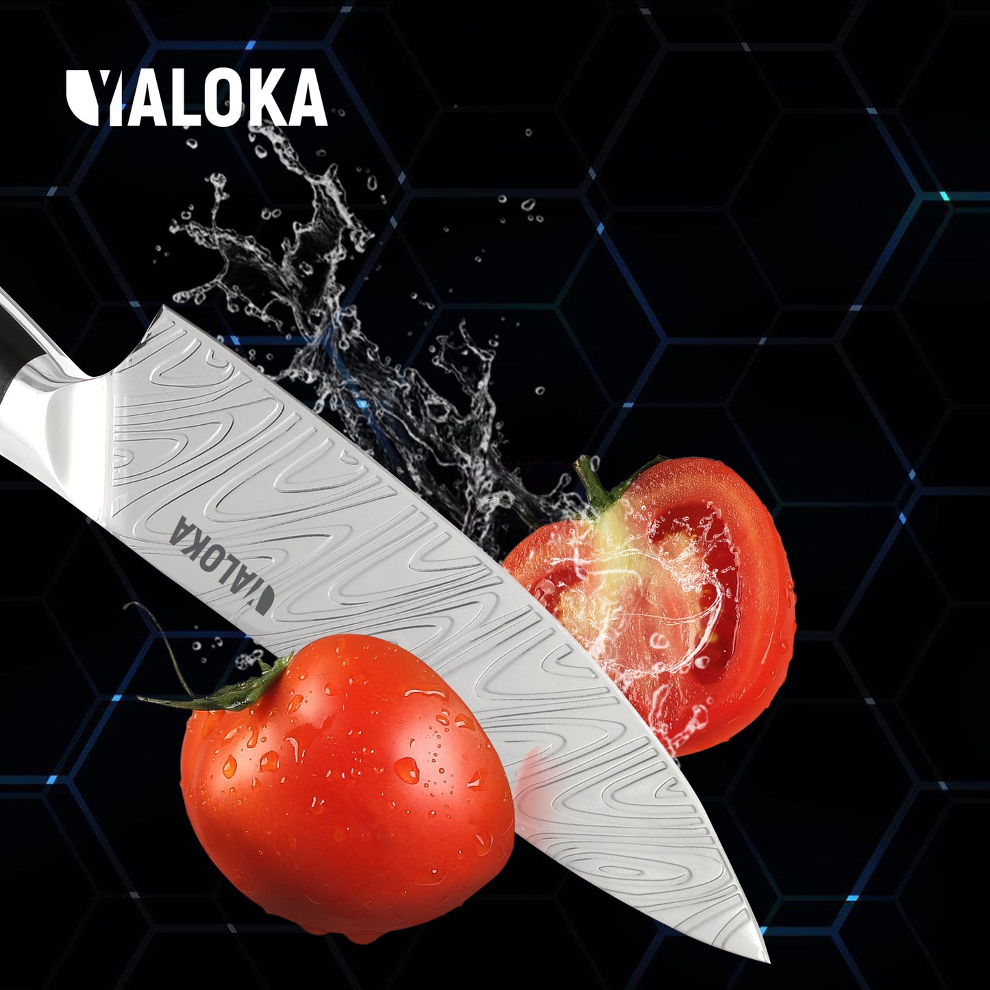 Professional 8 Inch Chef Knife - High Carbon Steel, G10 Handle