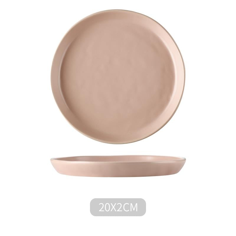 Ceramic Breakfast Cup Set - Multiple Colors, 4.7 Inch Porcelain Tableware