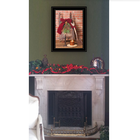 Let Christmas Live Framed Print - Ready to Hang, Black Frame