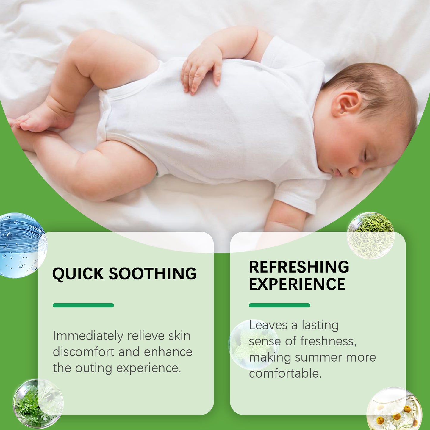 Soothing Outdoor Mosquito Repellent Spray for Children - 100ml