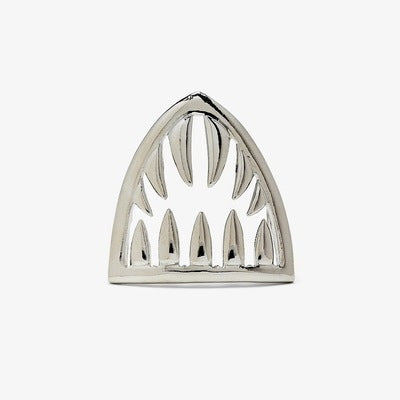 Silver Hair Claw Clip Large Shark Jaw Hairpin Elegant Hair Accessories