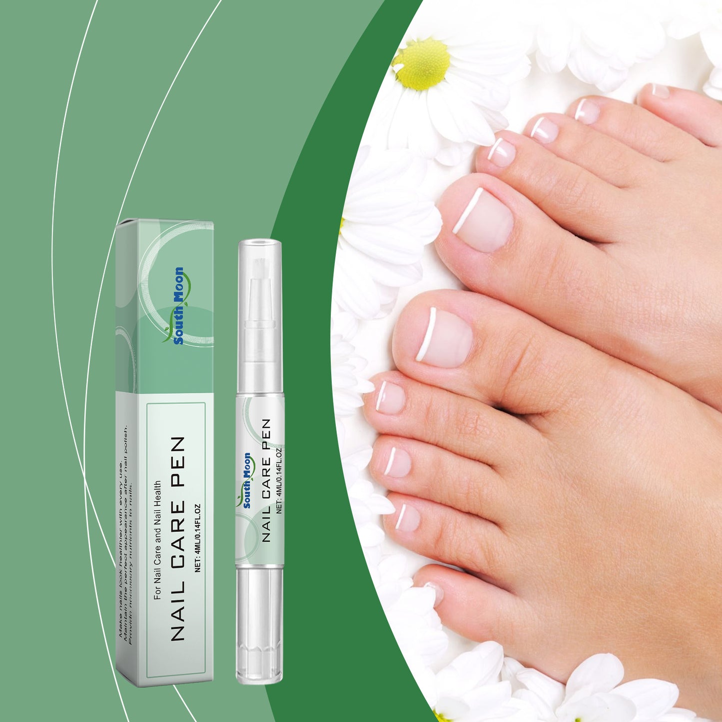 Nourishing Nail Care Pen with Vitamin E and Tea Leaf Oil - 4ml