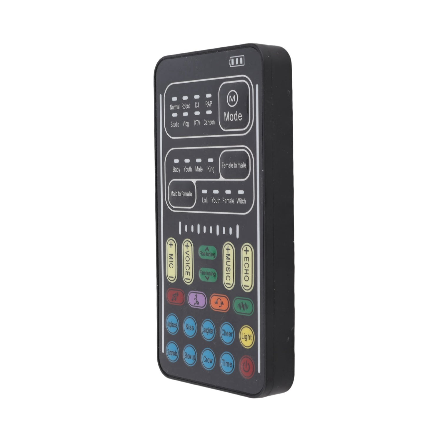 Portable Voice Changer with 8 Effects - Handheld Sound Card
