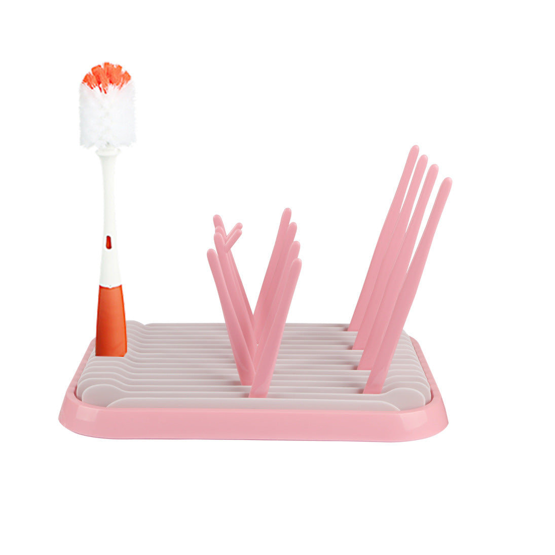 Multifunctional Portable Bottle Drying Rack for Baby & Kitchen Use