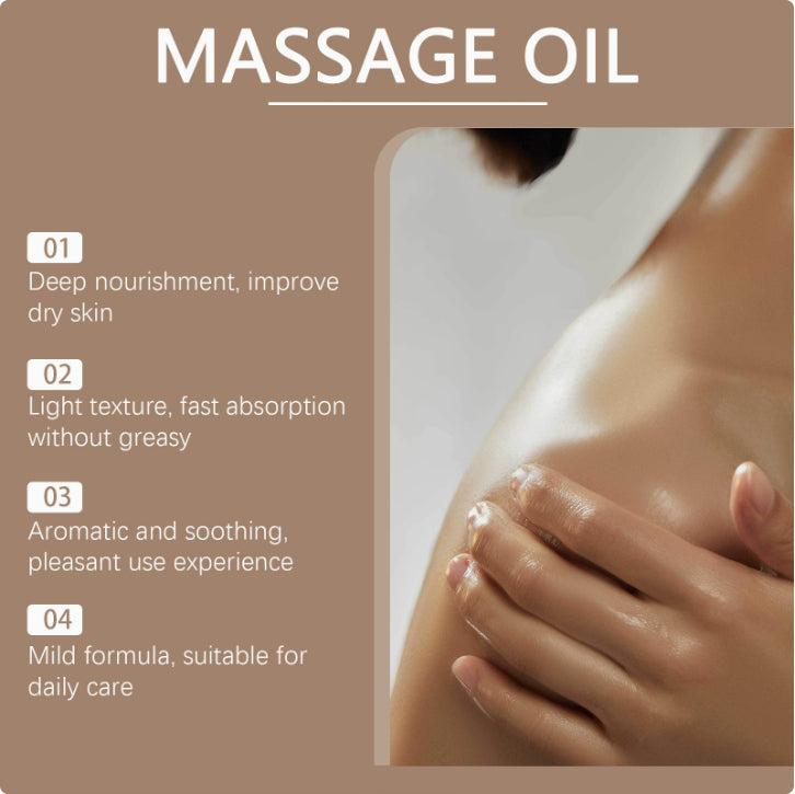 Massage Oil 30ml Body Care Oil for Relaxation and Skin Moisturizing