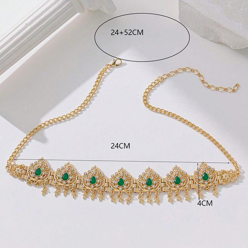 Elegant Gold-Plated Women’s Hair Accessory Headpiece - Fashionable Jewelry