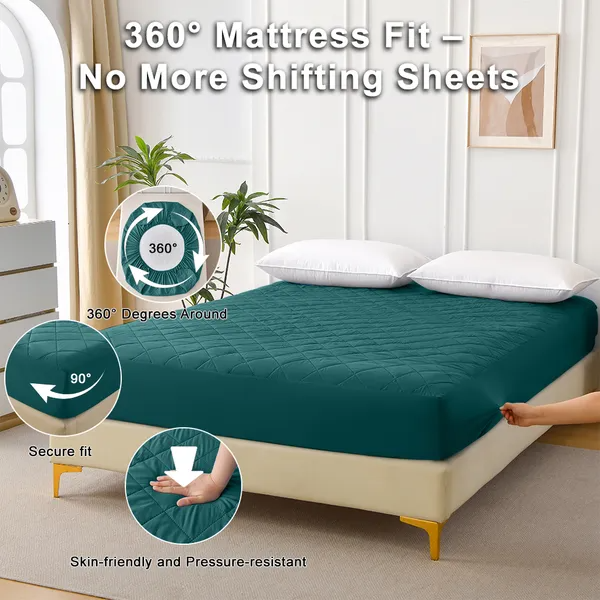 Ultrasonic Waterproof Mattress Protector - Multiple Sizes
