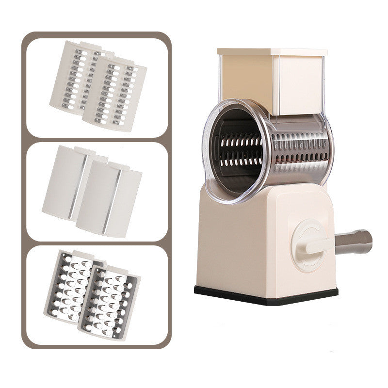 Multifunctional Vegetable Cutter Hand Operated Kitchen Tool in Various Colors
