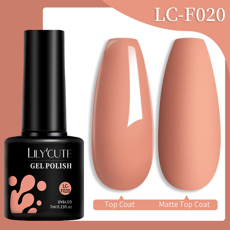 Colored Glitter Nail Glue Set for Nail Art - Waterproof & Non-Flushing