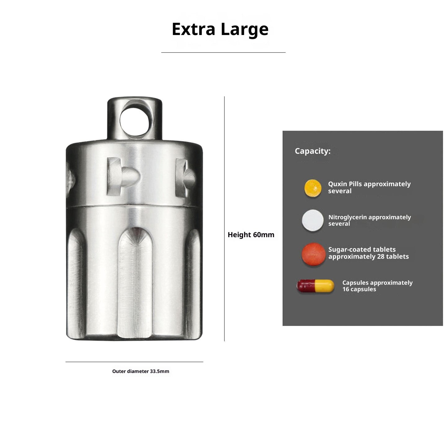 Titanium Waterproof Storage Tank with Multiple Sizes - Portable Home & Garden Container