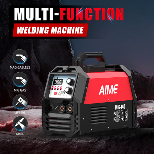 4-in-1 Multifunctional MIG Arc TIG Welding Machine with Digital Display