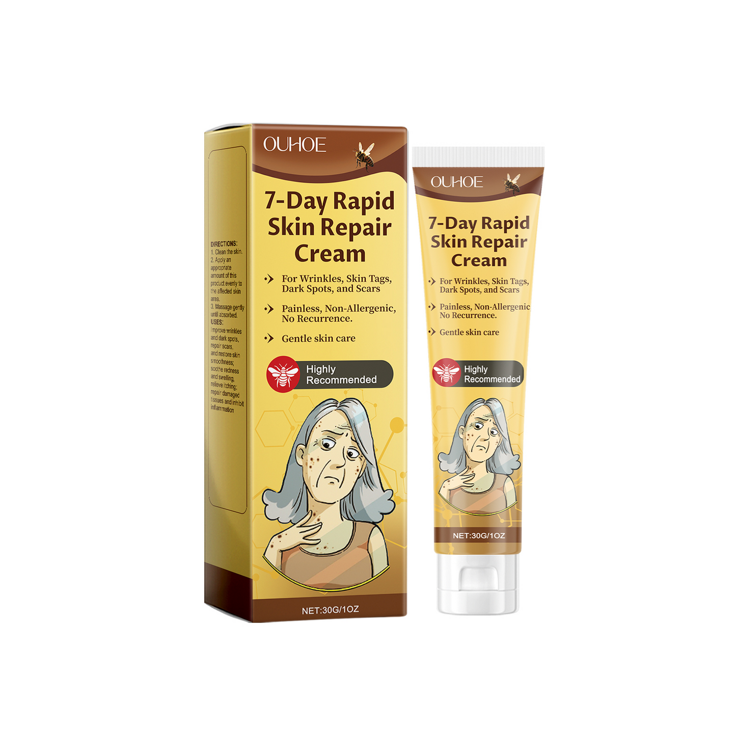 Hydrating Facial Massage Cream for Fine Lines and Dark Spots