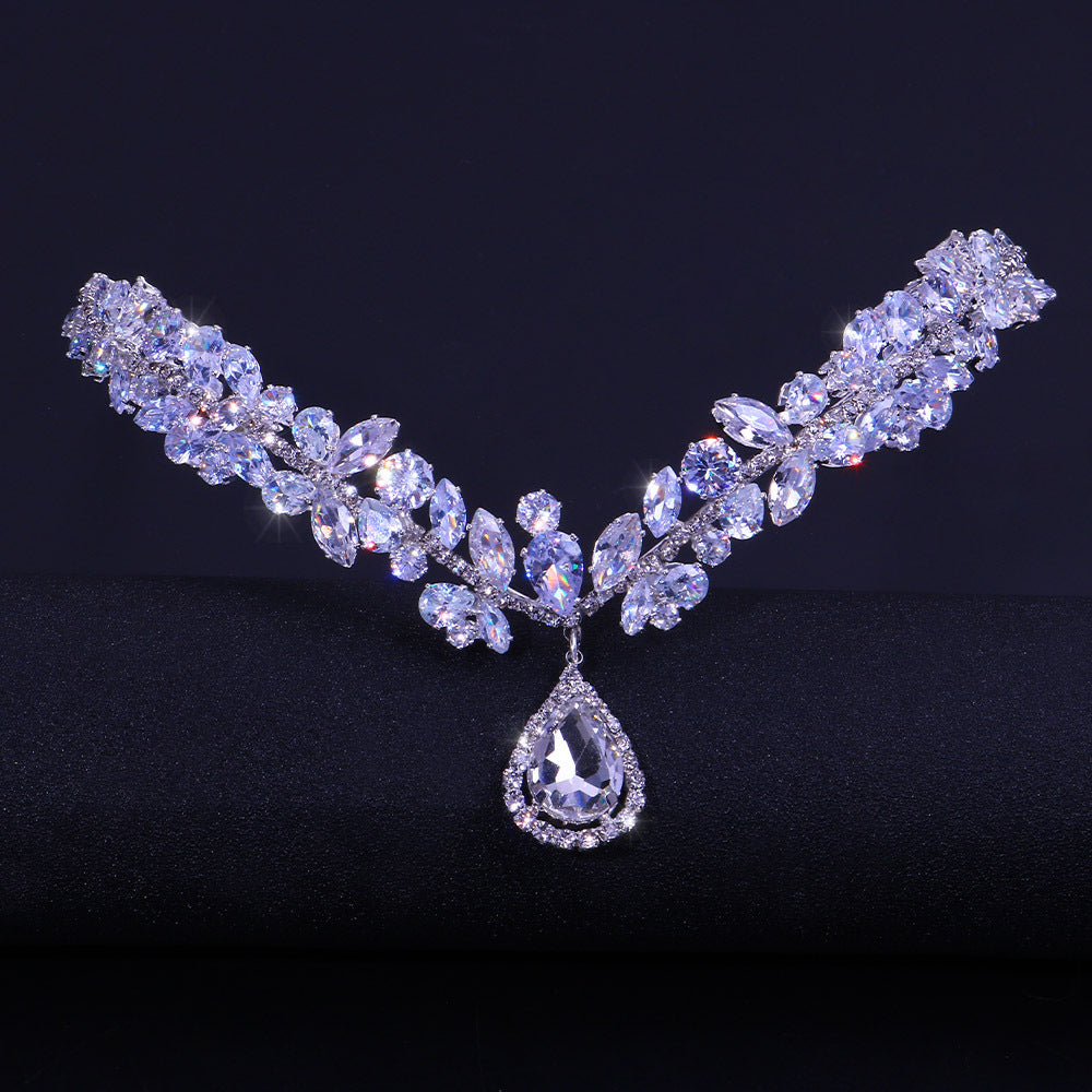 Zircon Head Chain Bridal Headband