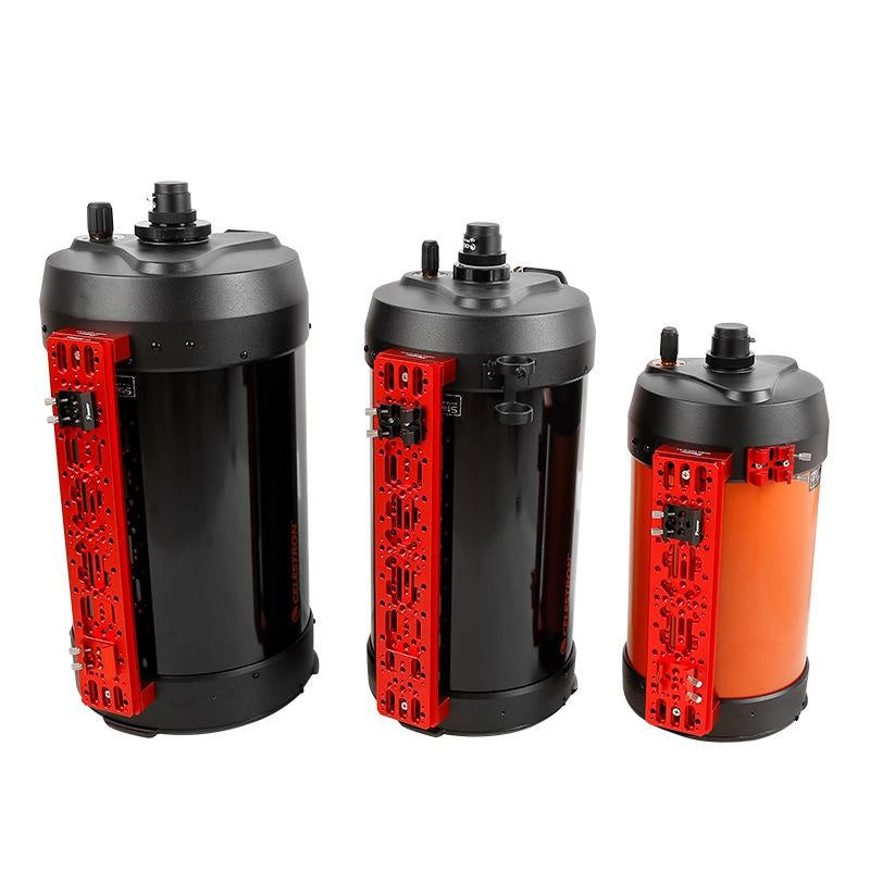 Astronomical Telescope Wide-Track Rail Handle - Black & Red Variants